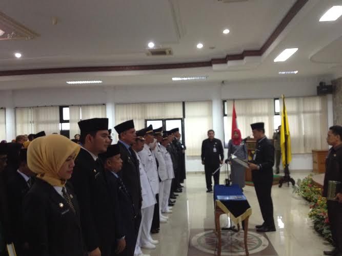 98 Pejabat Eselon III dan IV Pemko Pekanbaru Dimutasi